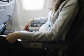vliegtuig bevalling