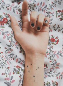 Constellation tattoo pols