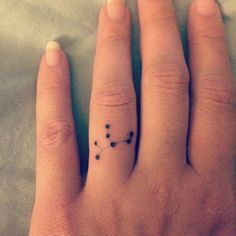 Constellation tattoo