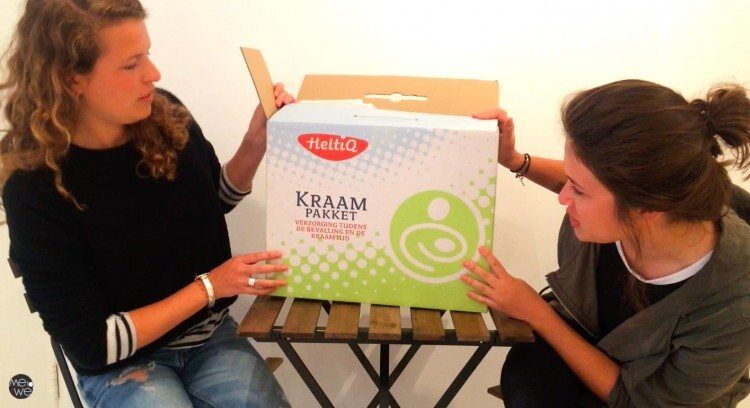 Illustratie bij: Video: Maud en Noa pakken een kraampakket uit
