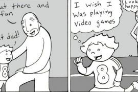 Deze striptekeningen over het ouderschap zijn briljant