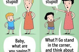 10 illustraties die het verschil laten zien tussen lieve ouders en goede ouders