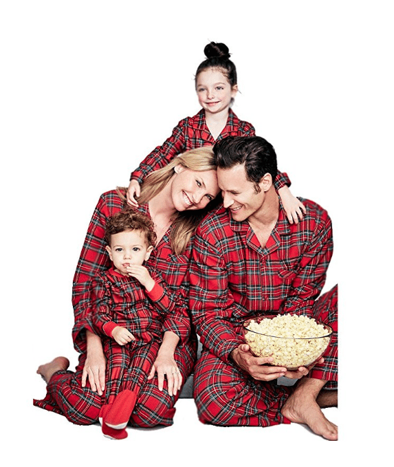 pyjama ouders en kinderen