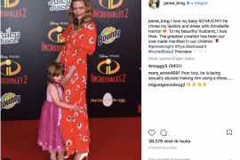 Kijk even naar deze foto van Jaime King en haar 4-jarige zoon samen op de rode loper