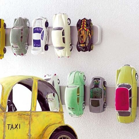 Illustratie bij: Superkinderkamers: 6 ongelofelijk leuke ideeën met speelgoedautootjes