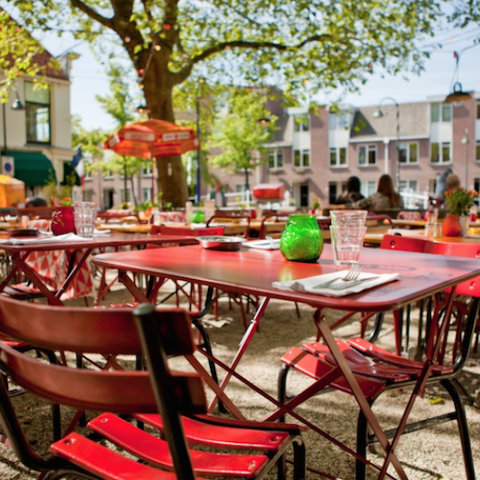 Illustratie bij: Prachtig kindvriendelijk terras: LEF in Delft