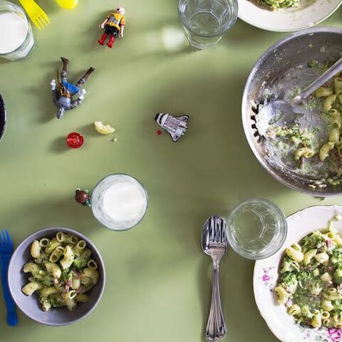Illustratie bij: Pasta met broccoli voor kinderen die niet van broccoli houden!
