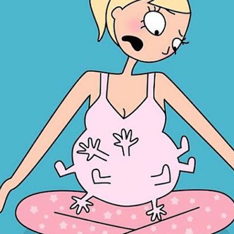 Illustratie bij: Haha! Deze cartoons geven wel heel plastisch weer hoe het is om zwanger te zijn