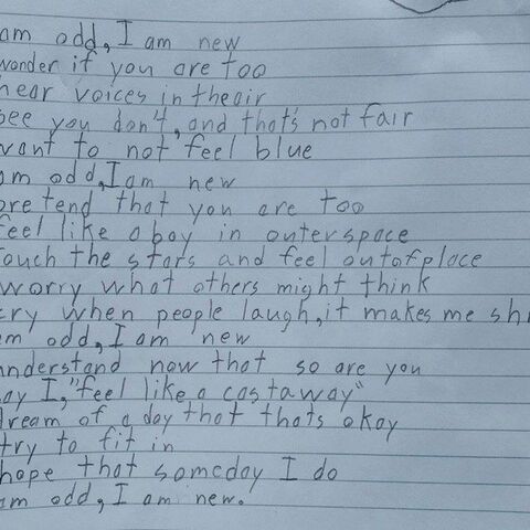 Illustratie bij: Zó mooi: Benjamin (10) met autisme schrijft een ontroerend gedicht