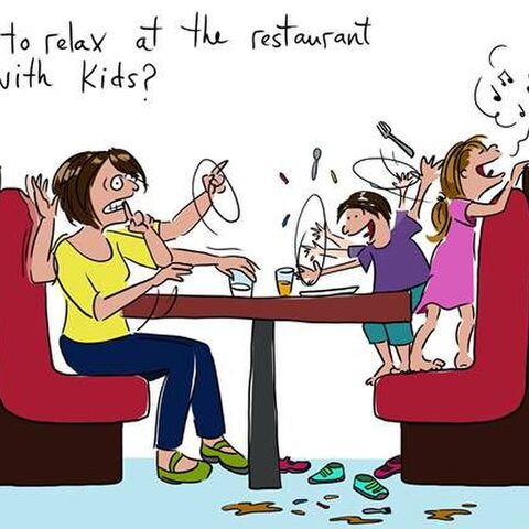 Illustratie bij: Heel heel HEEL erg fijne cartoons over de hysterie van het ouderschap