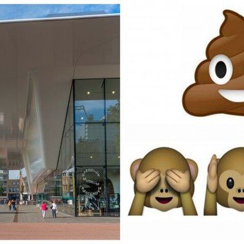 Illustratie bij: Emoji’s ontleden in het Stedelijk Museum: van de lachende drol tot de dansende vrouw
