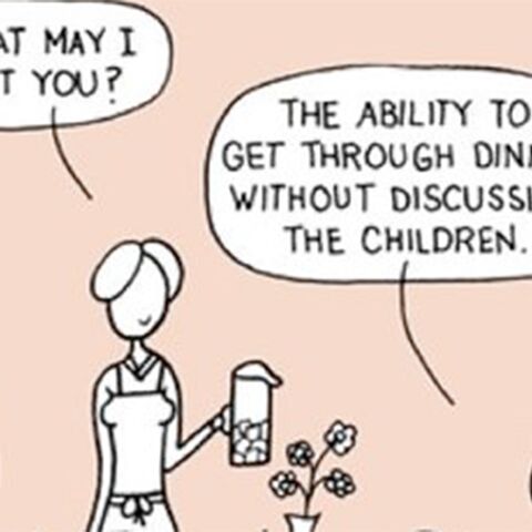 Illustratie bij: 6 Eerlijke cartoons die een date night voor ouders perfect samenvatten