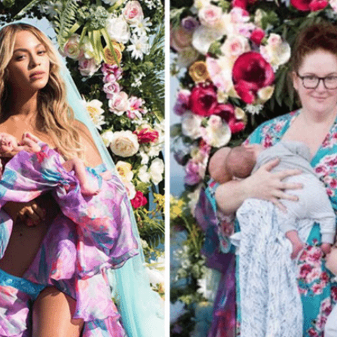 Illustratie bij: Ouders doen massaal de tweelingfoto van Beyoncé na op social media