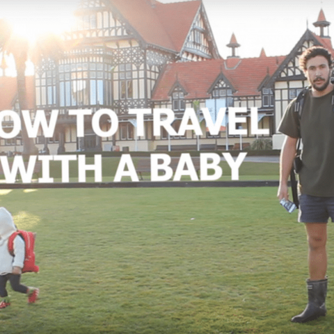 Illustratie bij: Hoe combineer je reizen en een baby? Deze vader legt het op hilarische wijze uit