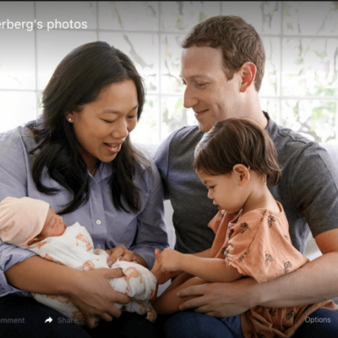 Illustratie bij: Goed voorbeeld doet goed volgen: Mark Zuckerberg neemt 2 maanden vaderschapsverlof