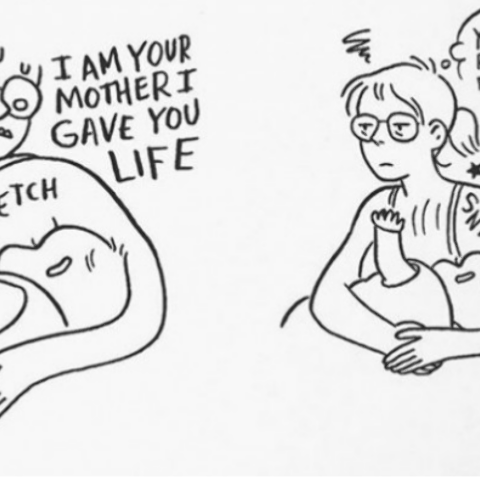 Illustratie bij: Deze geweldige comics over het moederschap laten je gegarandeerd lachen