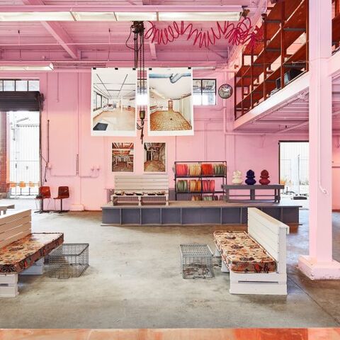 Illustratie bij: Heerlijk eten bij dit geweldige roze restaurant in het Werkwarenhuis in Den Bosch