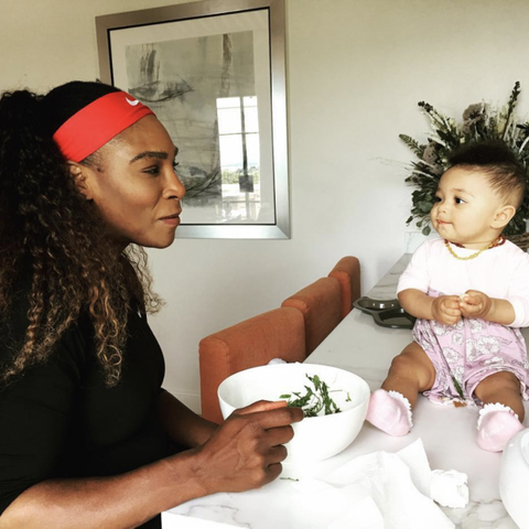 Illustratie bij: Hoe Serena Williams de eerste stapjes van haar dochter miste (en Twitter haar te hulp schoot)