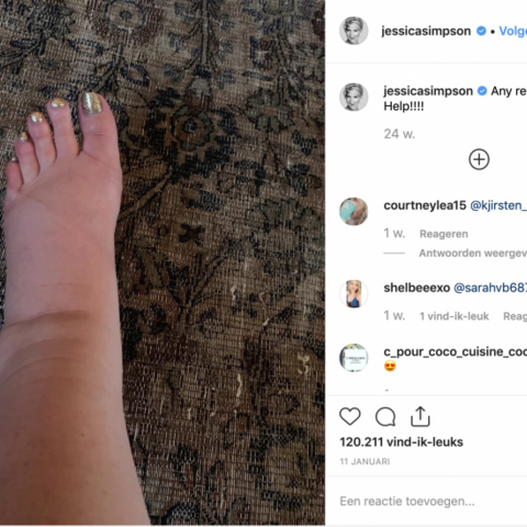 Illustratie bij: Jessica Simpson viert de terugkeer van haar enkels in emotionele Instagrampost