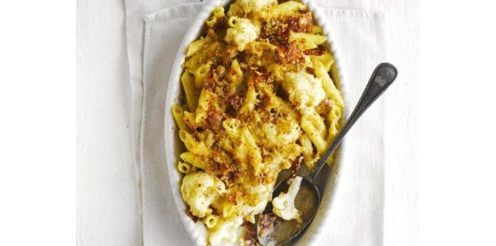 Smullen: pasta met bloemkool en bacon