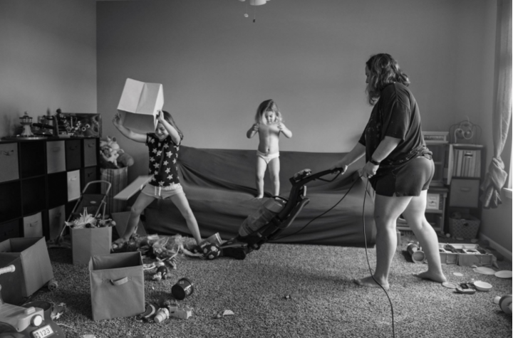 Deze foto's bewijzen dat thuisblijfmoeders geen luizenleventje hebben