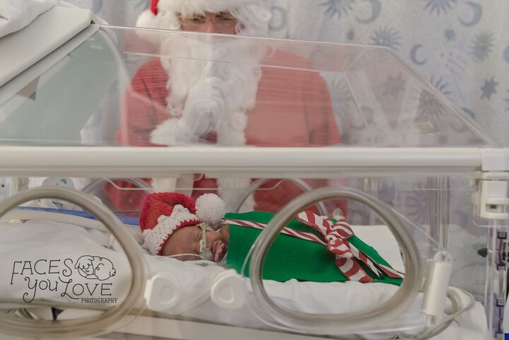 premature baby's als kerstcadeautjes