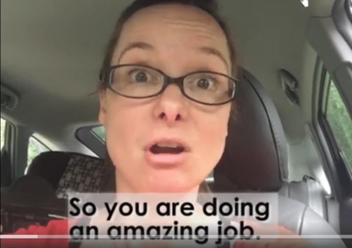 Deze getrouwde moeder heeft een boodschap voor alle single moms: you rock!