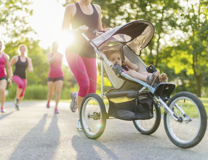 sporten hardlopen baby babyvet