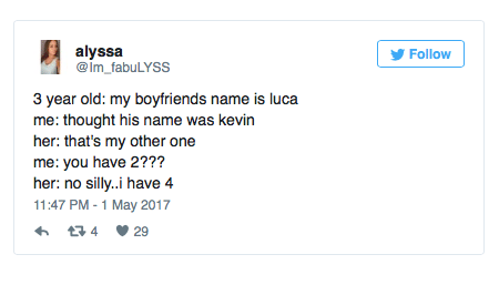 Hilarische uitspraken van 3-jarigen in 18 fijne tweets