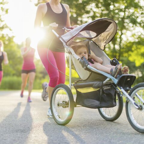 Illustratie bij: Sporten nadat je een baby hebt gekregen