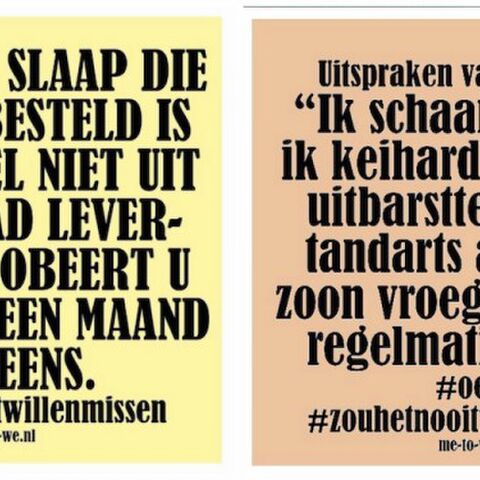 Illustratie bij: “Sorry. De slaap die u heeft besteld is momenteel niet uit voorraad leverbaar. Probeert u het volgende maand nog eens.”