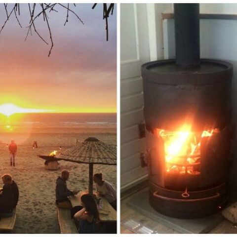 Illustratie bij: Met dit weer is NIETS lekkerder dan uitwaaien op het strand..