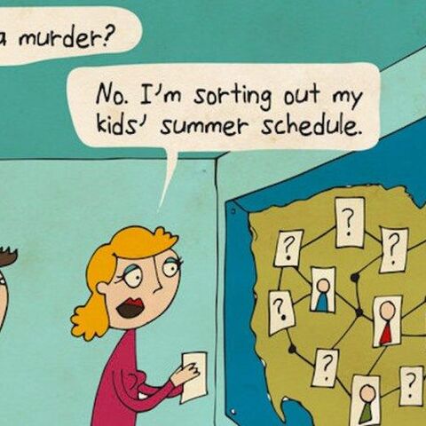 Illustratie bij: Deze tekeningen vatten de frustraties van ouders helemaal