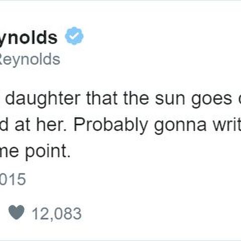 Illustratie bij: 10x Hilarische tweets van superknappe papa Ryan Reynolds