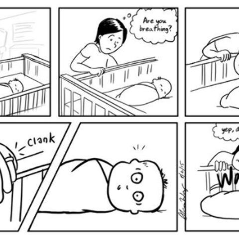 Illustratie bij: Deze strips over het eerste jaar moederschap laten zien dat je niet de enige bent