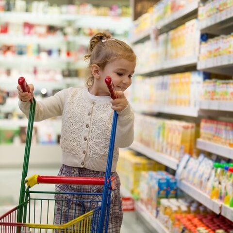 Illustratie bij: 5 grappige gedachtes van moeders in de supermarkt
