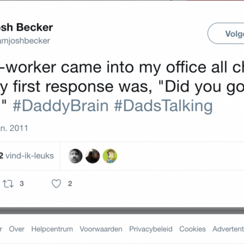 Illustratie bij: Deze foto’s bewijzen: dad brain bestaat ook (en is minstens net zo erg als mom brain)