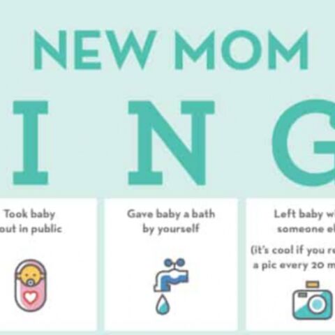 Illustratie bij: Nieuw doel: deze bingokaart voor jonge moeders vol krijgen