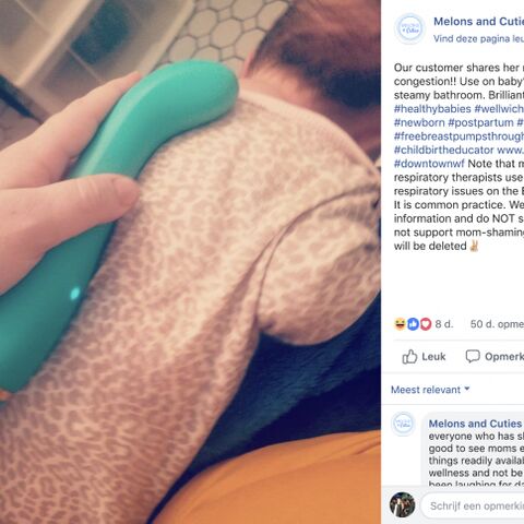 Illustratie bij: Deze onconventionele tip voor benauwde baby’s vloog het hele internet over