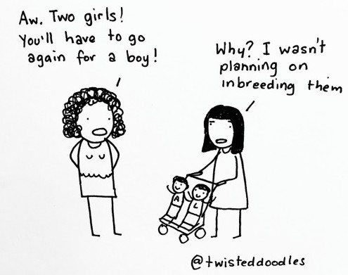 Illustratie bij: Voor alle kersverse ouders: deze tekeningen zijn zo herkenbaar
