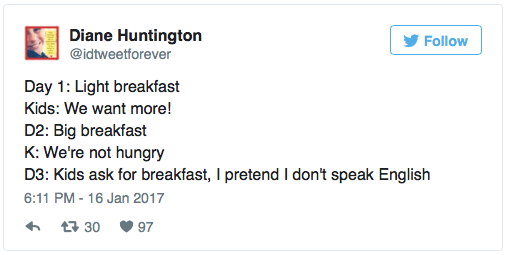Deze tweets over het ouderschap zijn weer extreem grappig