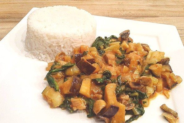 Illustratie bij: Een curry gemaakt van kliekjes, maar nu standaard op ons menu!
