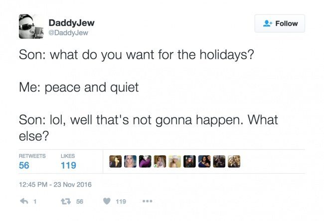 Heerlijk sarcastische Tweets waar alle ouders zich in zullen herkennen