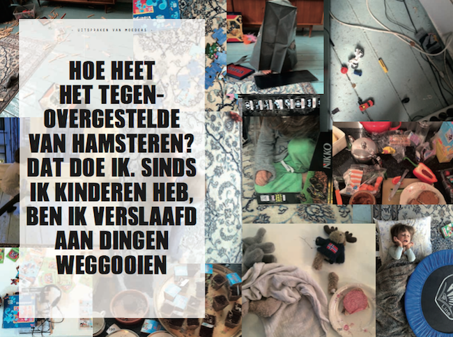 Illustratie bij: Oeps! Als je zoon aan zijn vrienden vertelt dat zijn moeder ’s nachts altijd dingen weggooit