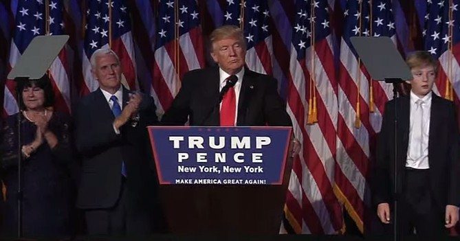 Illustratie bij: President Trump: hoe verantwoorden we dat aan onze kinderen?