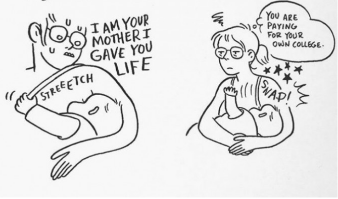 Illustratie bij: Deze geweldige comics over het moederschap laten je gegarandeerd lachen