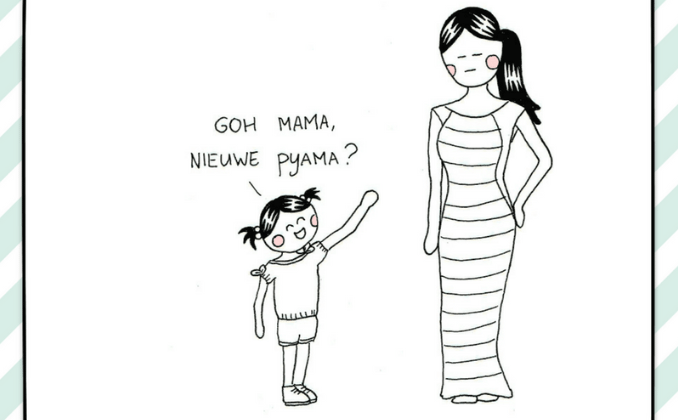 Hahaha! Deze 17 illustraties over het moederschap zijn hilarisch