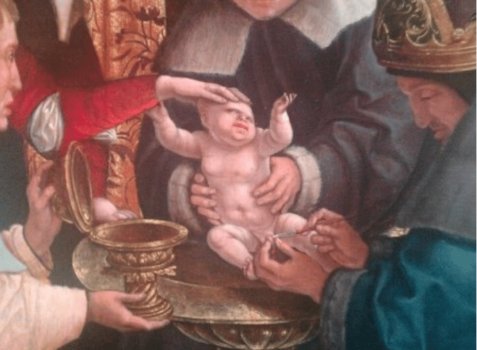 Illustratie bij: 15 Schilderijen van baby’s die helaas niet heel goed gelukt zijn
