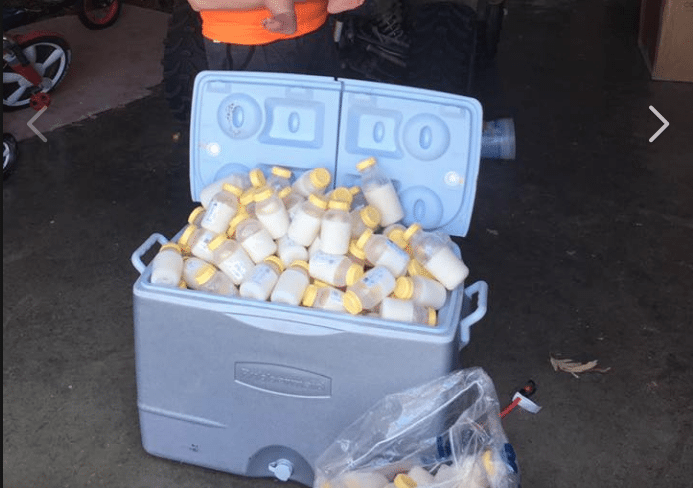 Illustratie bij: Moeder doneert meer dan 30 liter(!) moedermelk aan de slachtoffers van orkaan Harvey